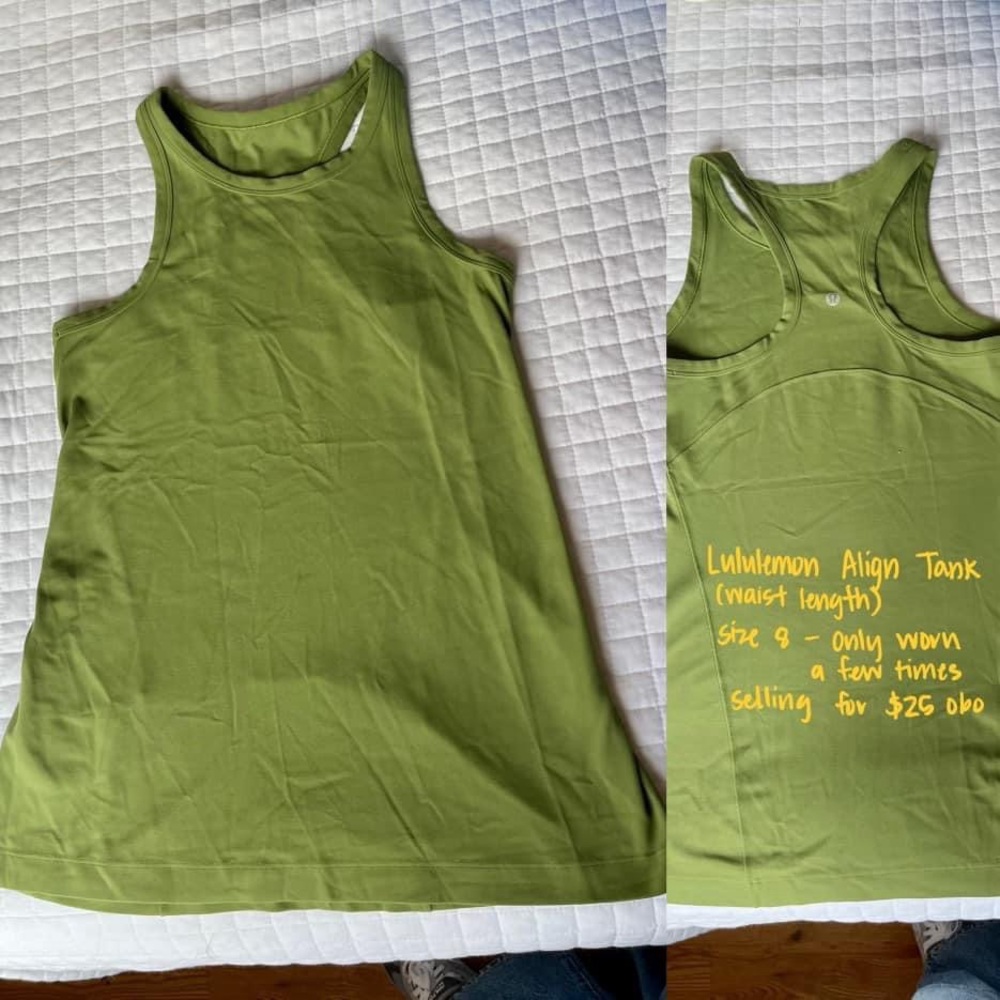 LULULEMON TANK TOP